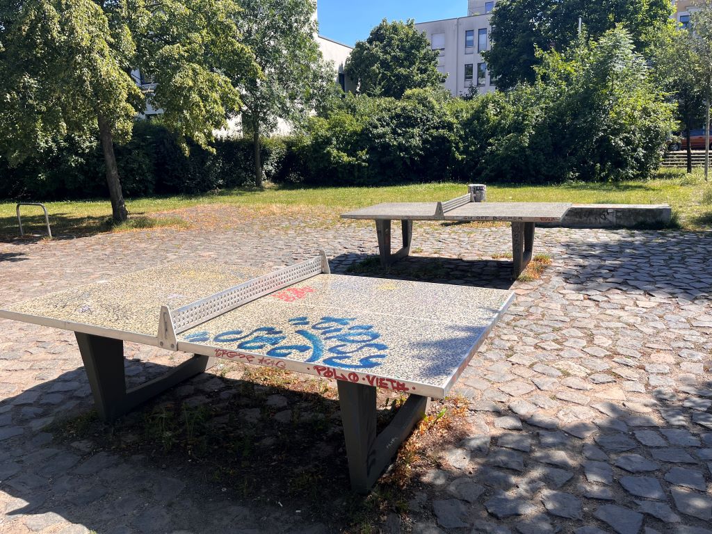 Im Stadtteilpark Plagwitz