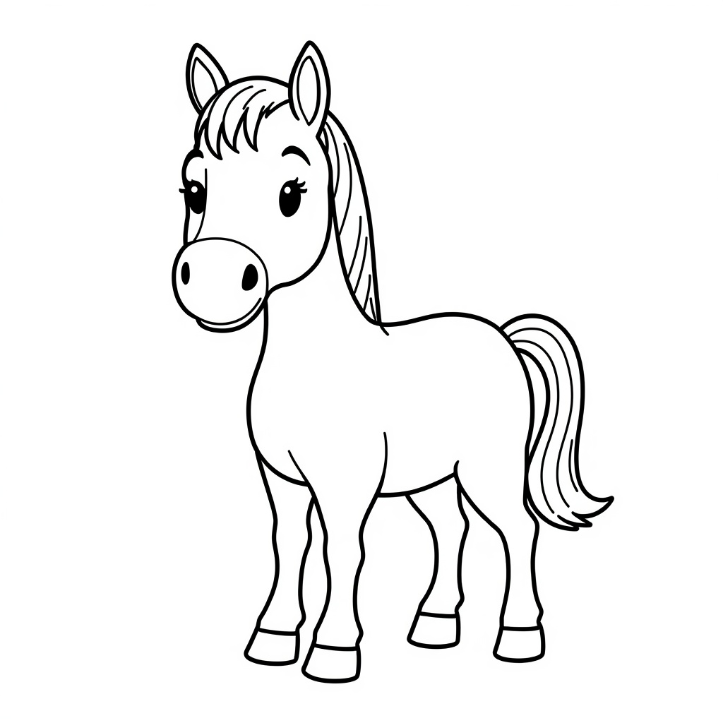 lucid origin simple black and white coloring page for children flat 2d vector illustration cl 0 (1)