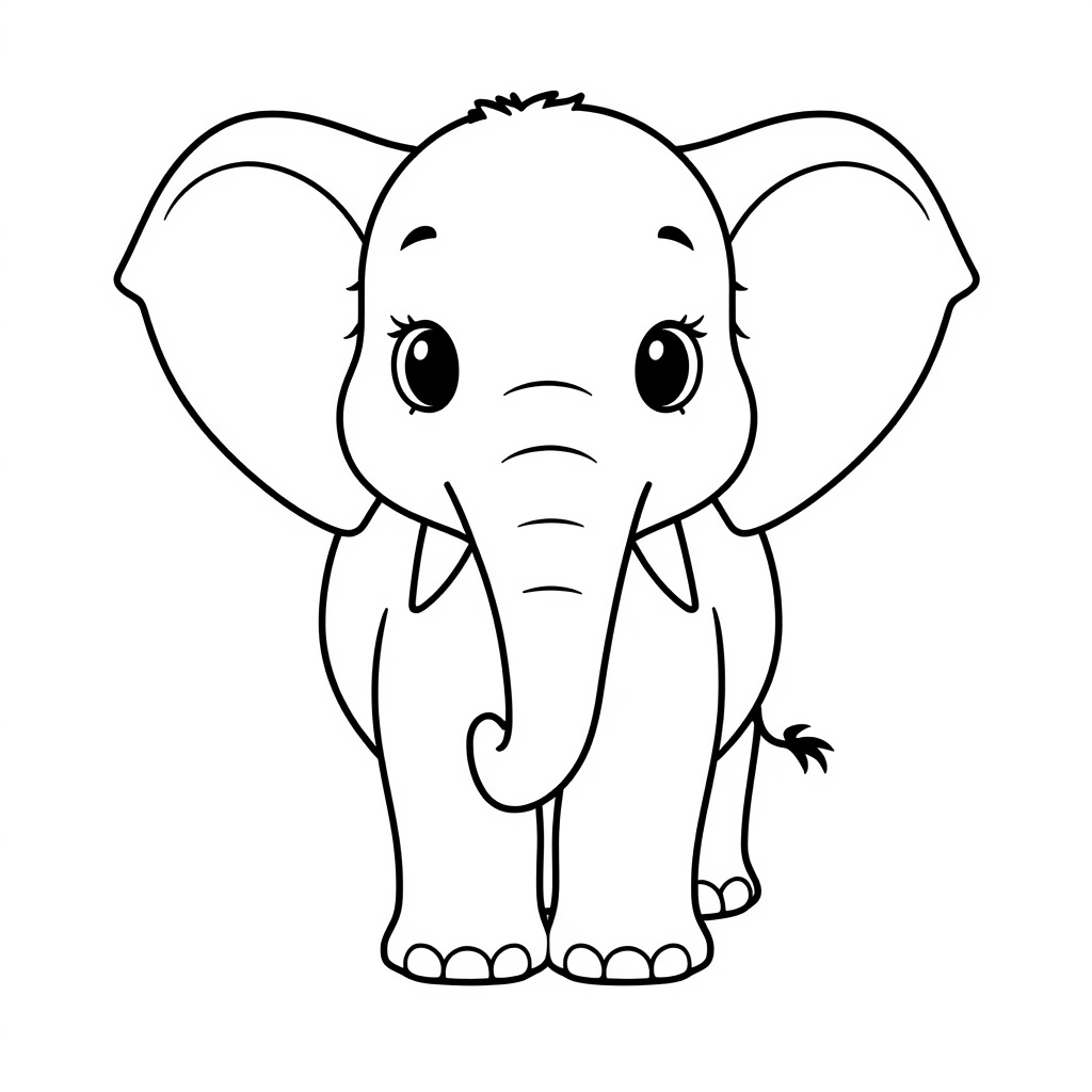 lucid origin simple black and white coloring page for children flat 2d vector illustration cl 0 (11)