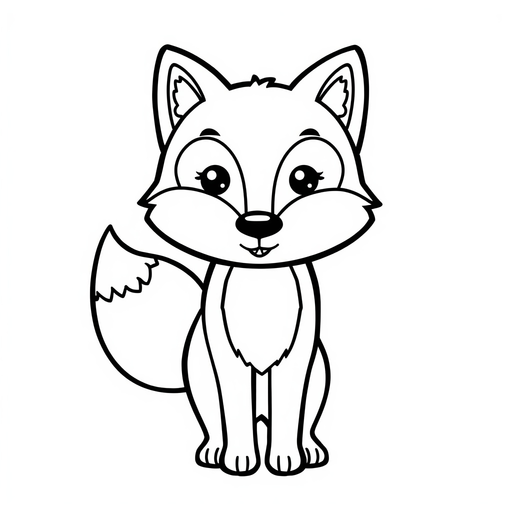 lucid origin simple black and white coloring page for children flat 2d vector illustration cl 0 (7)