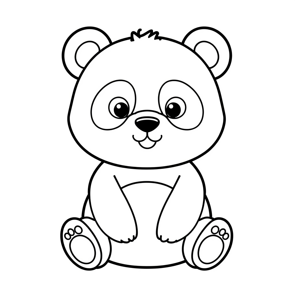 lucid origin simple black and white coloring page for children flat 2d vector illustration cl 0 (9)